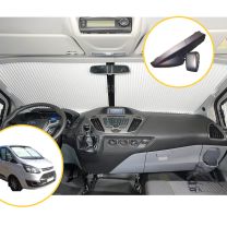 Remifront 4 verduisteringsysteem Ford Transit Custom 2018 - heden voorzijde met zichtpakket 3